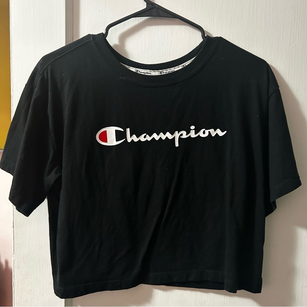 CHAMPION HERITAGE CROPPED WOMENS TEE